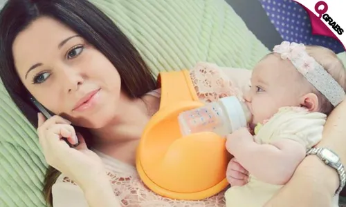 Hands-Free Baby Bottle Holders!